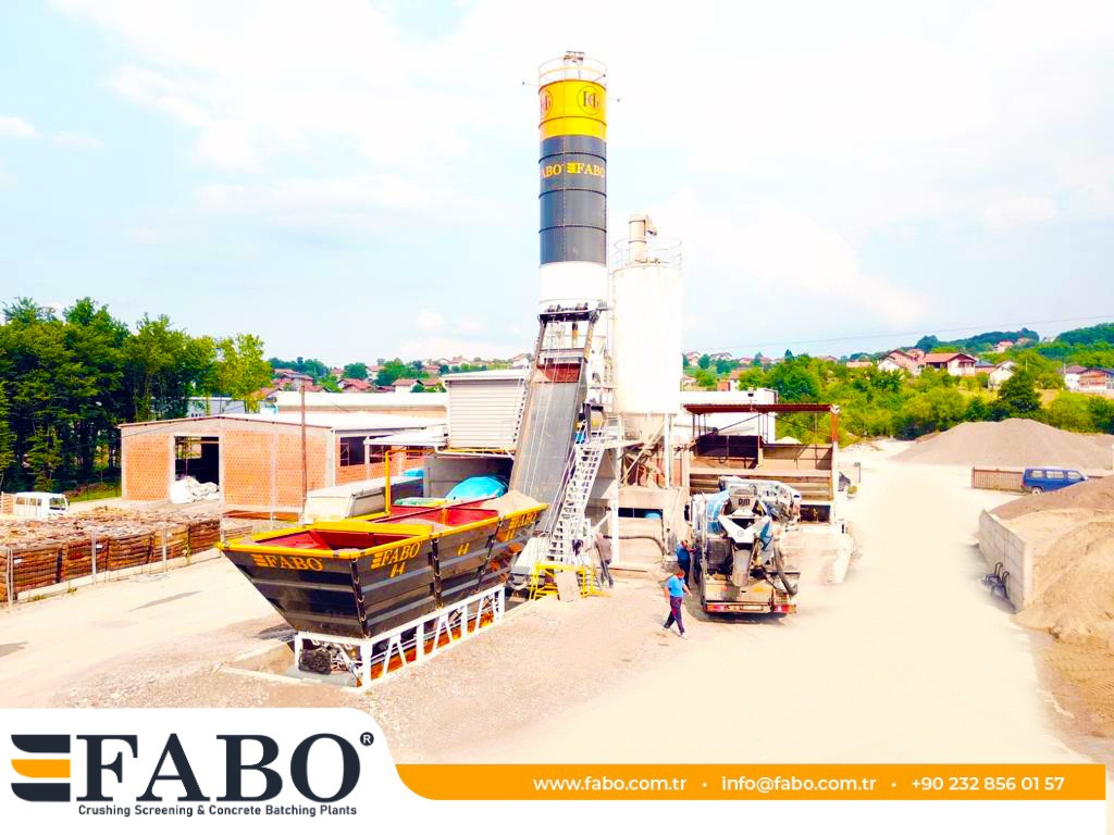 FABO compact concrete plant - Concrete plant: picture 2 FABO compact concrete plant - Concrete plant: picture 2