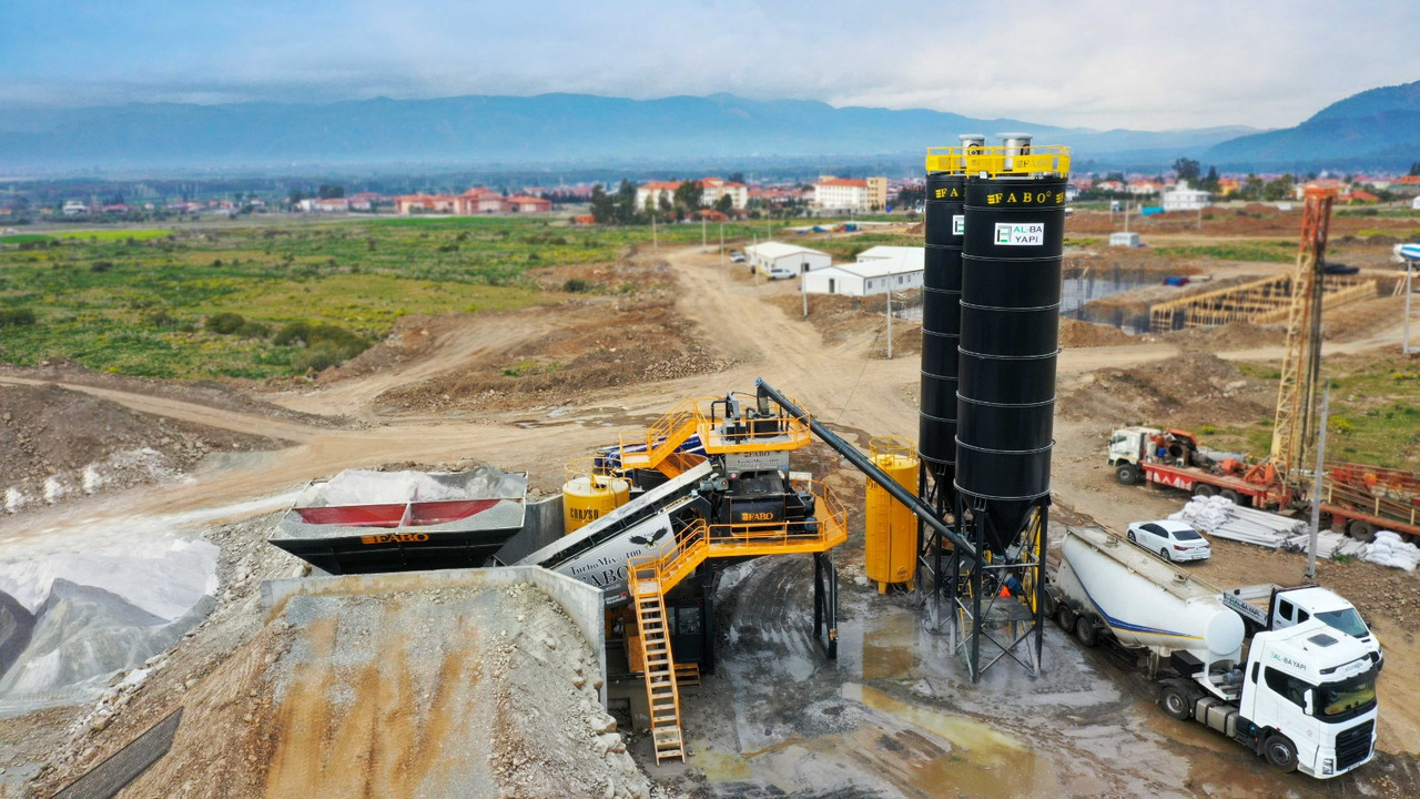 New Concrete plant FABO mobile concrete batching plant: picture 5