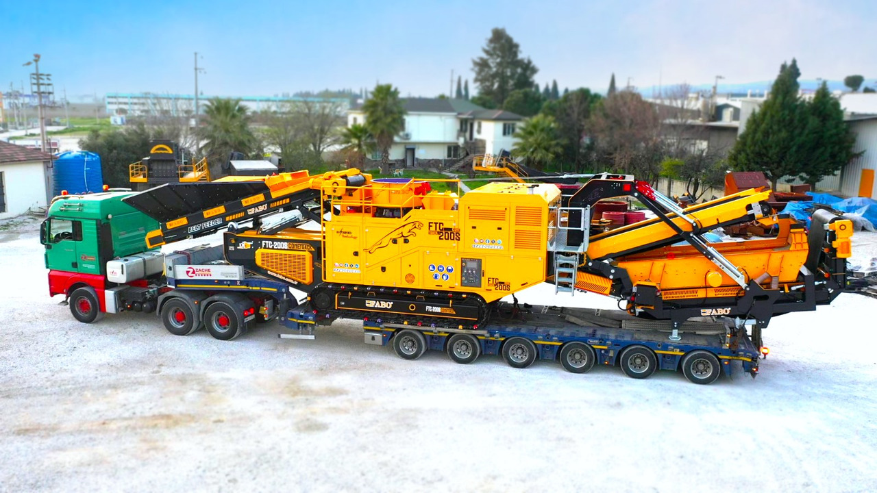 FABO mobile cone crusher - Cone crusher: picture 2 FABO mobile cone crusher - Cone crusher: picture 2