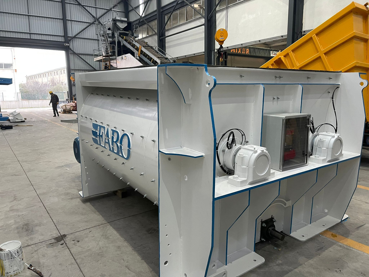 FABO twin shaft mixer - Concrete mixer: picture 3 FABO twin shaft mixer - Concrete mixer: picture 3