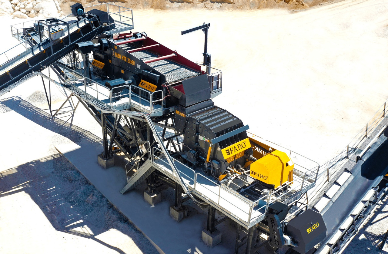 FABO vibrating screen - Screener: picture 1 FABO vibrating screen - Screener: picture 1