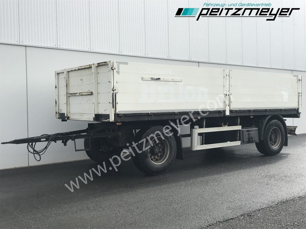 HEUSER 2 Achs Anhänger Baustoffanhänger - Dropside/ Flatbed trailer: picture 3 HEUSER 2 Achs Anhänger Baustoffanhänger - Dropside/ Flatbed trailer: picture 3