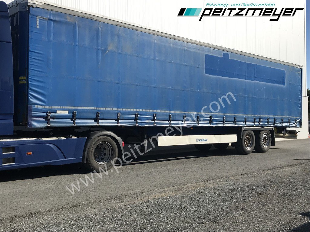 KRONE 2-ACHS AUFLIEGER SZ Plane 13,6, Edscha - Curtainsider semi-trailer: picture 4 KRONE 2-ACHS AUFLIEGER SZ Plane 13,6, Edscha - Curtainsider semi-trailer: picture 4