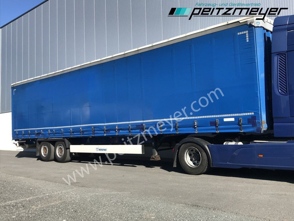 KRONE 2-ACHS AUFLIEGER SZ Plane 13,6, Edscha - Curtainsider semi-trailer: picture 3 KRONE 2-ACHS AUFLIEGER SZ Plane 13,6, Edscha - Curtainsider semi-trailer: picture 3