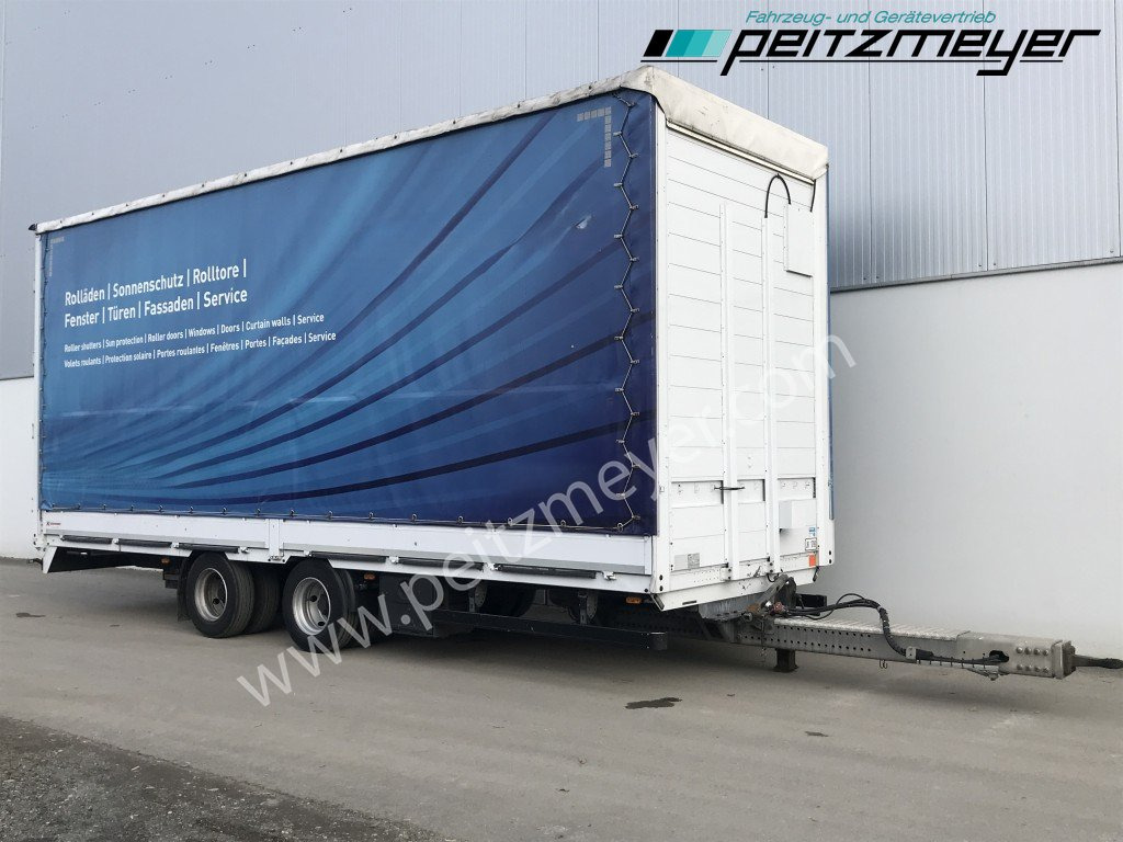 KRUKENMEIER Jumboanhänger TLPS 16,4, Hubdach, Edscha, verzinkt RSAB - Dropside/ Flatbed trailer: picture 4 KRUKENMEIER Jumboanhänger TLPS 16,4, Hubdach, Edscha, verzinkt RSAB - Dropside/ Flatbed trailer: picture 4