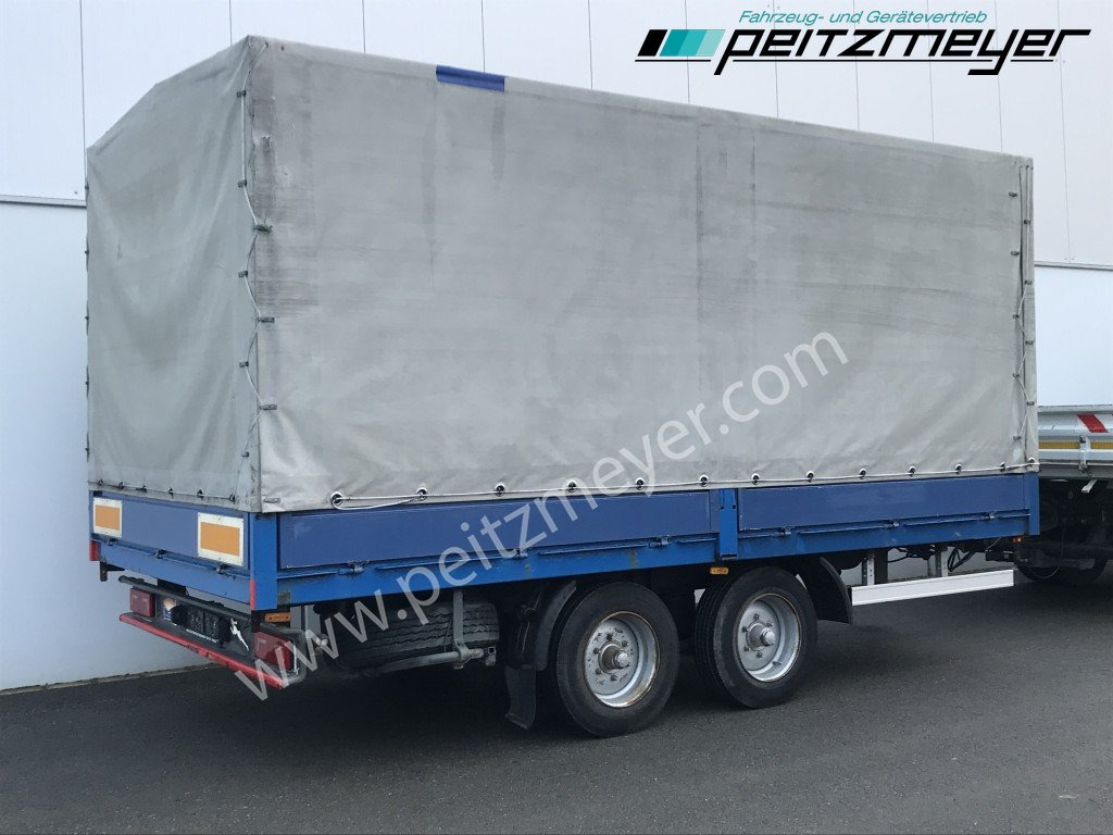 Kraemer, Georg Pritschenanhänger Tandemanhänger 5 m BPW - luft - Curtainsider trailer: picture 1 Kraemer, Georg Pritschenanhänger Tandemanhänger 5 m BPW - luft - Curtainsider trailer: picture 1