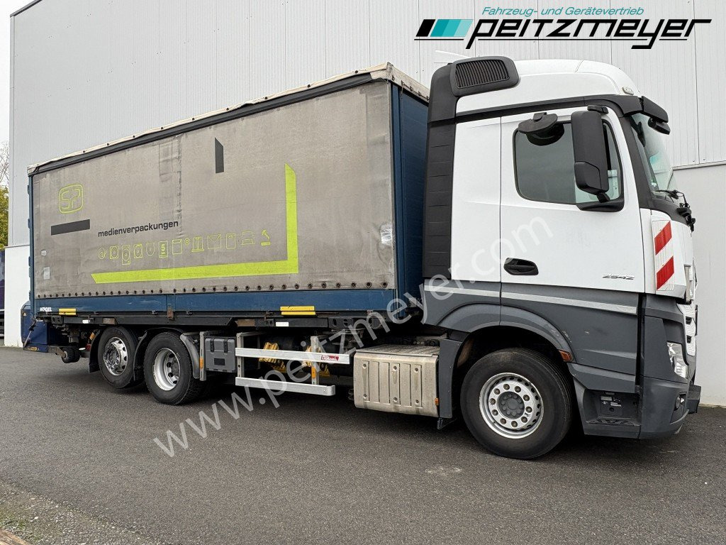 MERCEDES-BENZ Actros 2542 LL BDF Pritsche + Mitnahmestapler komplett - Curtain side truck: picture 2 MERCEDES-BENZ Actros 2542 LL BDF Pritsche + Mitnahmestapler komplett - Curtain side truck: picture 2