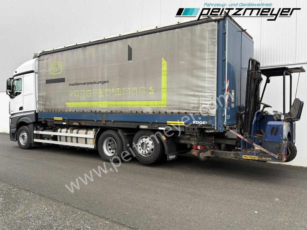 MERCEDES-BENZ Actros 2542 LL BDF Pritsche + Mitnahmestapler komplett - Curtain side truck: picture 4 MERCEDES-BENZ Actros 2542 LL BDF Pritsche + Mitnahmestapler komplett - Curtain side truck: picture 4