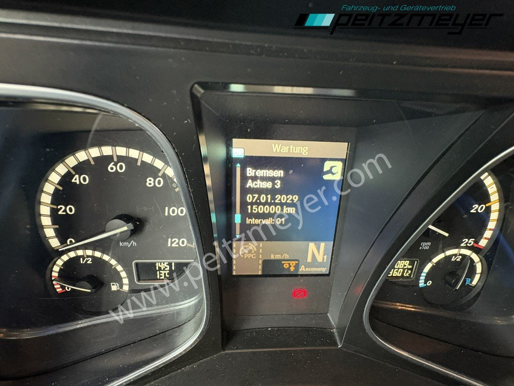 Curtain side truck MERCEDES-BENZ Actros 2545 LL Pritsche, Klima, Standklima, PPC, EU 6 MP 4 - Edscha: picture 28 Curtain side truck MERCEDES-BENZ Actros 2545 LL Pritsche, Klima, Standklima, PPC, EU 6 MP 4 - Edscha: picture 28