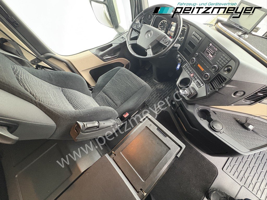 Curtain side truck MERCEDES-BENZ Actros 2545 LL Pritsche, Klima, Standklima, PPC, EU 6 MP 4 - Edscha: picture 13 Curtain side truck MERCEDES-BENZ Actros 2545 LL Pritsche, Klima, Standklima, PPC, EU 6 MP 4 - Edscha: picture 13