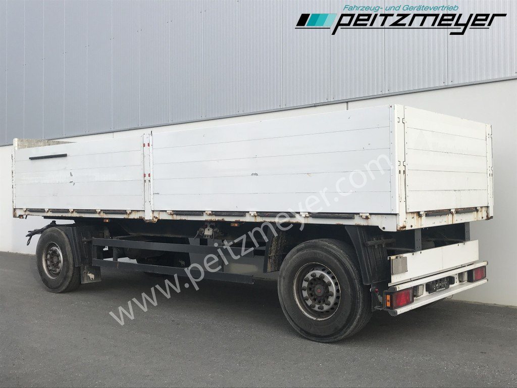 SCHMITZ 2 Achs Pritschenanhänger AFG 18 Baustoff - Dropside/ Flatbed trailer: picture 2 SCHMITZ 2 Achs Pritschenanhänger AFG 18 Baustoff - Dropside/ Flatbed trailer: picture 2