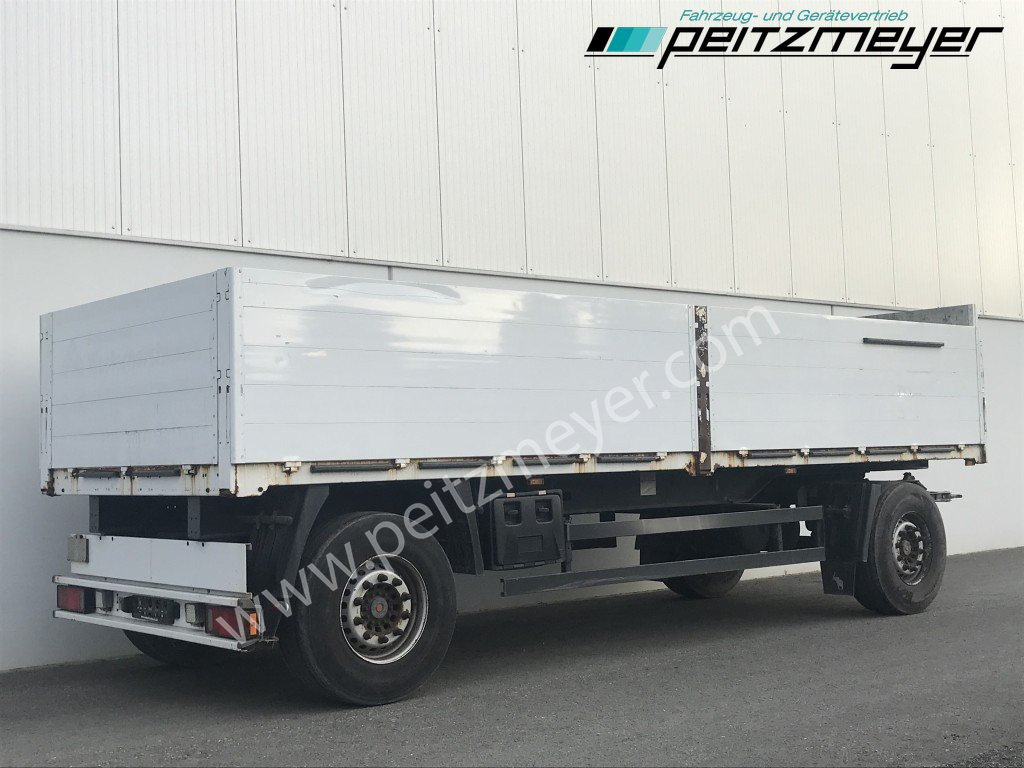 SCHMITZ 2 Achs Pritschenanhänger AFG 18 Baustoff - Dropside/ Flatbed trailer: picture 1 SCHMITZ 2 Achs Pritschenanhänger AFG 18 Baustoff - Dropside/ Flatbed trailer: picture 1