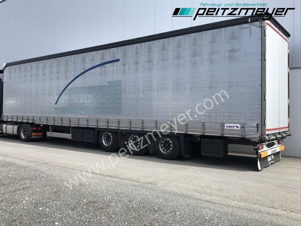 SCHMITZ 3 Achs Pritschenauflieger SCS 24/L-13.62 Mega, Power-Curtain Jumbo, Edscha, RSAB, - Curtainsider semi-trailer: picture 2 SCHMITZ 3 Achs Pritschenauflieger SCS 24/L-13.62 Mega, Power-Curtain Jumbo, Edscha, RSAB, - Curtainsider semi-trailer: picture 2