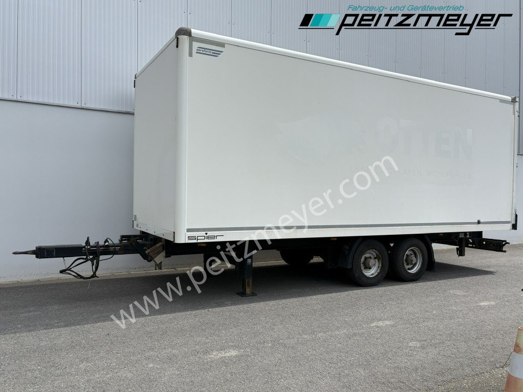 SPIER Tandemkoffer ZGL 255 Plywoodkoffer mit Hecktüren - Closed box trailer: picture 4 SPIER Tandemkoffer ZGL 255 Plywoodkoffer mit Hecktüren - Closed box trailer: picture 4
