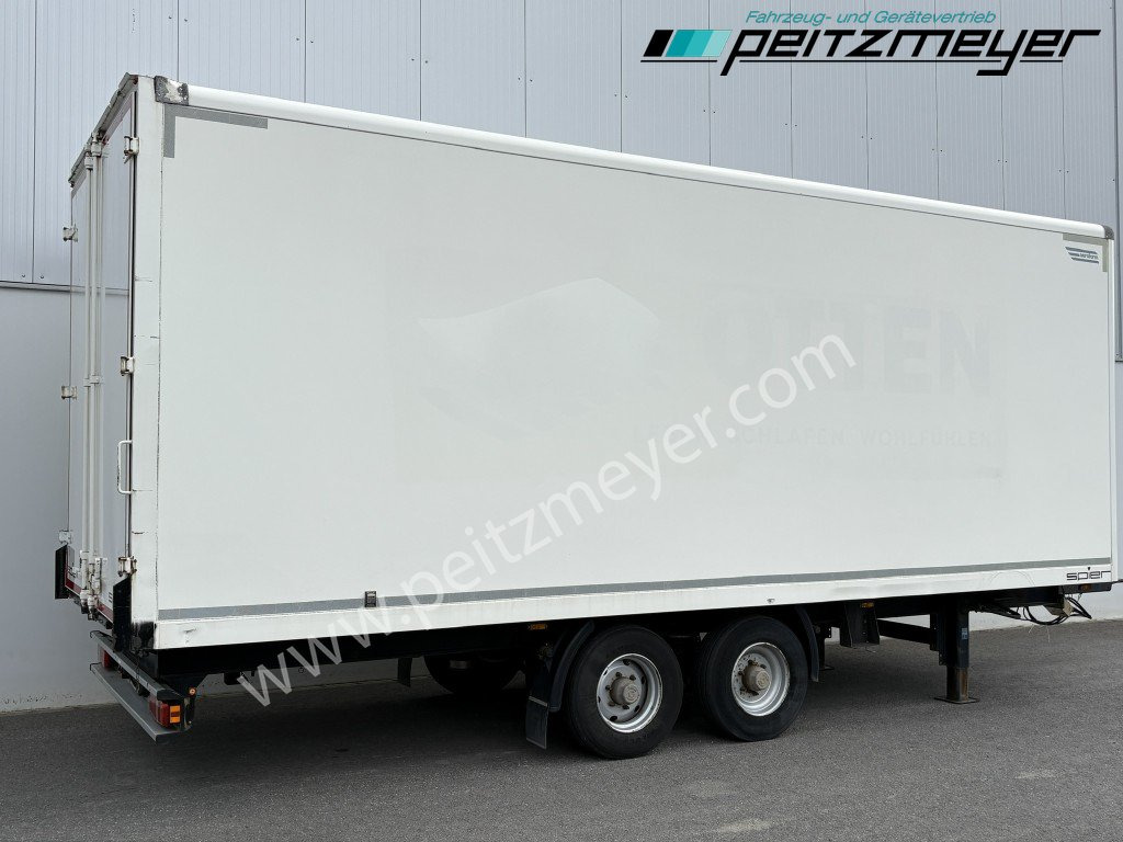 SPIER Tandemkoffer ZGL 255 Plywoodkoffer mit Hecktüren - Closed box trailer: picture 1 SPIER Tandemkoffer ZGL 255 Plywoodkoffer mit Hecktüren - Closed box trailer: picture 1
