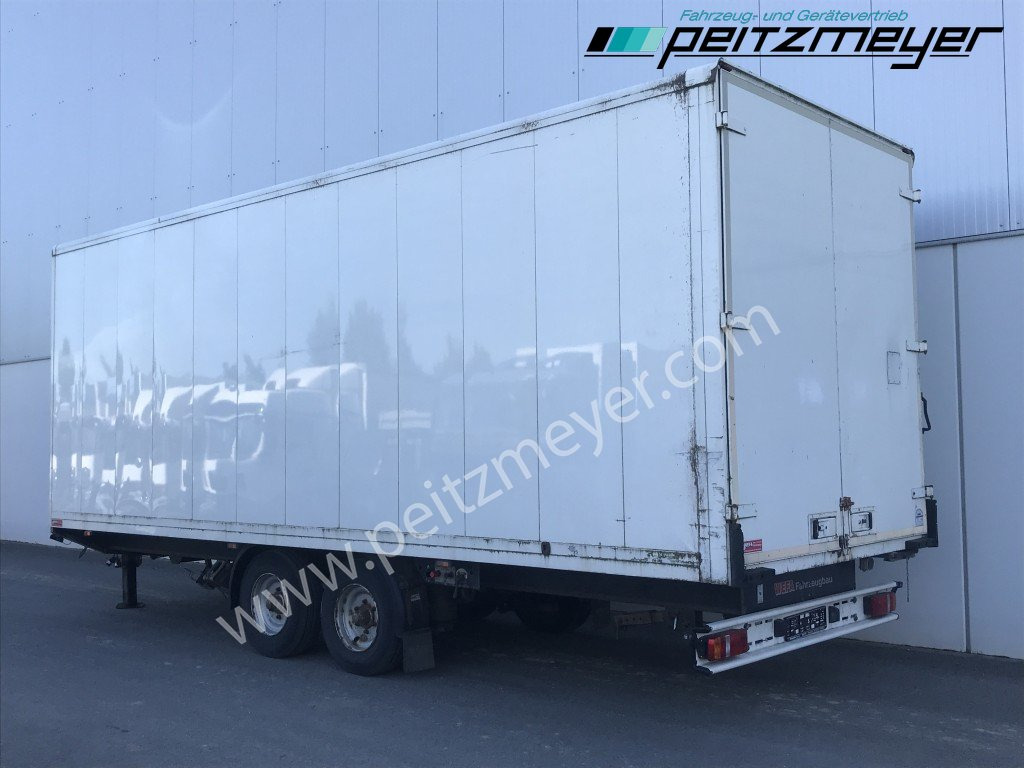 WEFA TANDEMANHÄNGER 10,5 T. Tandem Alukoffer mit Hecktüren - Closed box trailer: picture 2 WEFA TANDEMANHÄNGER 10,5 T. Tandem Alukoffer mit Hecktüren - Closed box trailer: picture 2