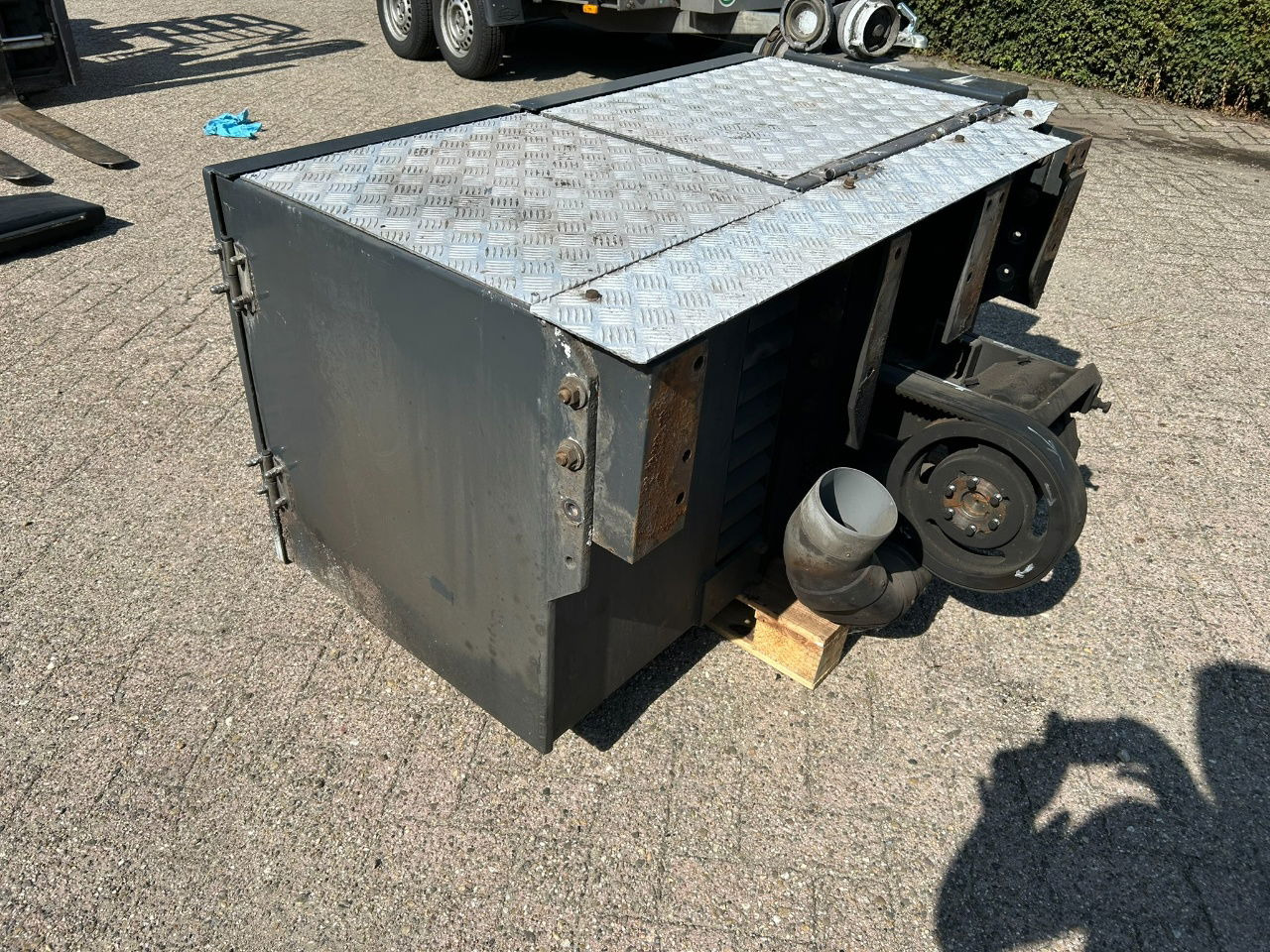 Ingersoll Rand Silo Compressor / CVS 1100 cub / 2.2 bar / Cooler / pto axle / air filter - AC compressor for Truck: picture 4 Ingersoll Rand Silo Compressor / CVS 1100 cub / 2.2 bar / Cooler / pto axle / air filter - AC compressor for Truck: picture 4