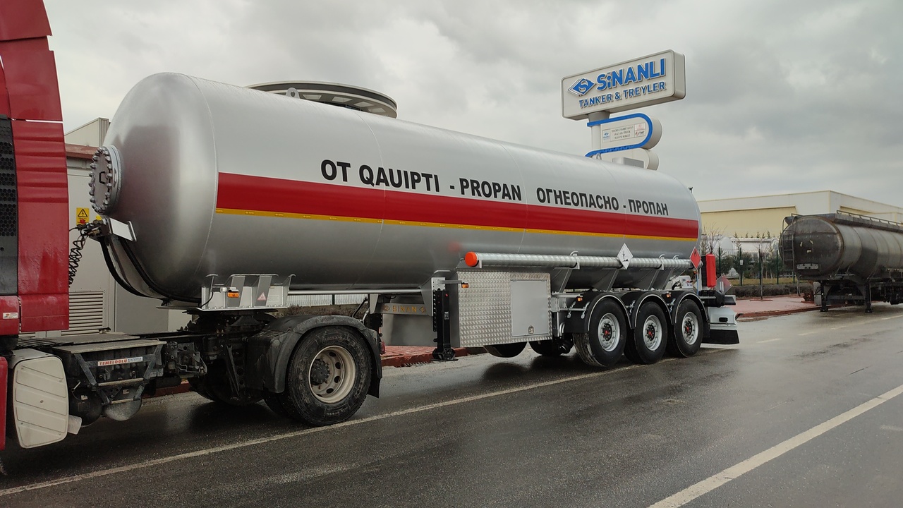 Sinan tanker LPG tanker - Газовоз - Tanker semi-trailer: picture 4 Sinan tanker LPG tanker - Газовоз - Tanker semi-trailer: picture 4