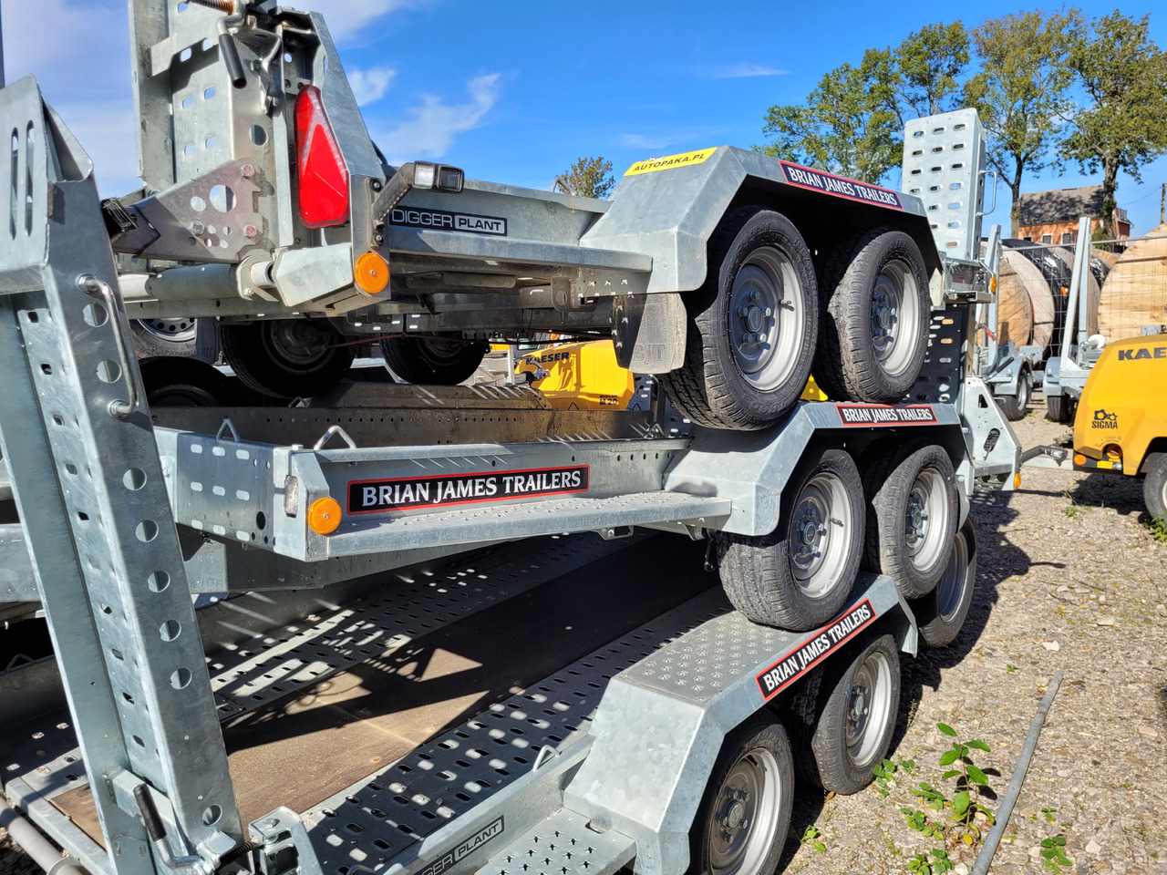 BRIAN JAMES TRAILERS P DRAW 2400. 3500kg, - Trailer: picture 2 BRIAN JAMES TRAILERS P DRAW 2400. 3500kg, - Trailer: picture 2