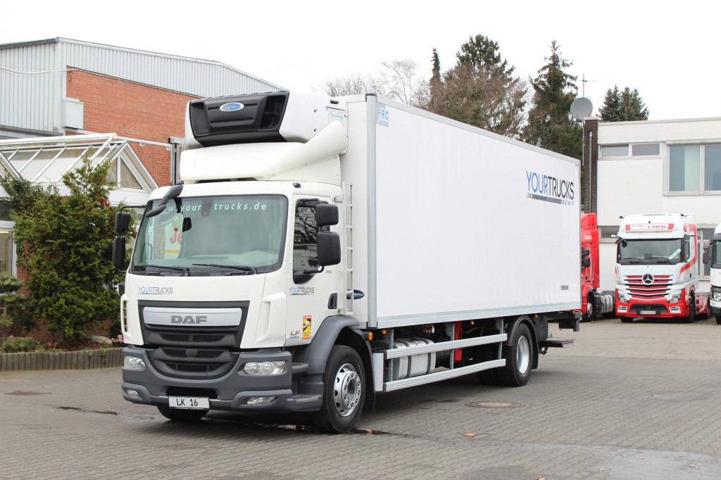 Daf LF 310 E6 Carrier Supra 1050 Tür+LBW Strom FRC - Refrigerator truck: picture 1 Daf LF 310 E6 Carrier Supra 1050 Tür+LBW Strom FRC - Refrigerator truck: picture 1
