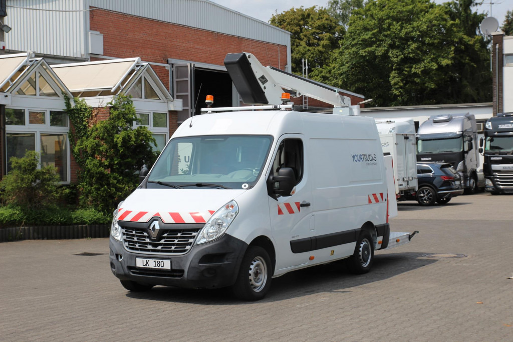 Renault Master Versalift ETL32 11m Klima nur 313h HU-UVV - Truck with aerial platform: picture 1 Renault Master Versalift ETL32 11m Klima nur 313h HU-UVV - Truck with aerial platform: picture 1