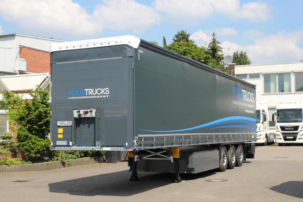 SCHMITZ Plane Edscha Liftachse Pal.-Kasten NEU !!! - Curtainsider semi-trailer: picture 1 SCHMITZ Plane Edscha Liftachse Pal.-Kasten NEU !!! - Curtainsider semi-trailer: picture 1