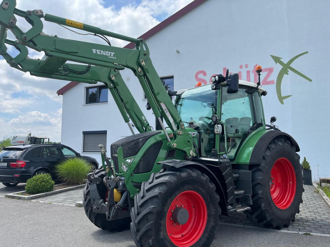Fendt Frontlader Cargo 4X80 mit Konsole Vario 500 700 - Attachment: picture 2 Fendt Frontlader Cargo 4X80 mit Konsole Vario 500 700 - Attachment: picture 2