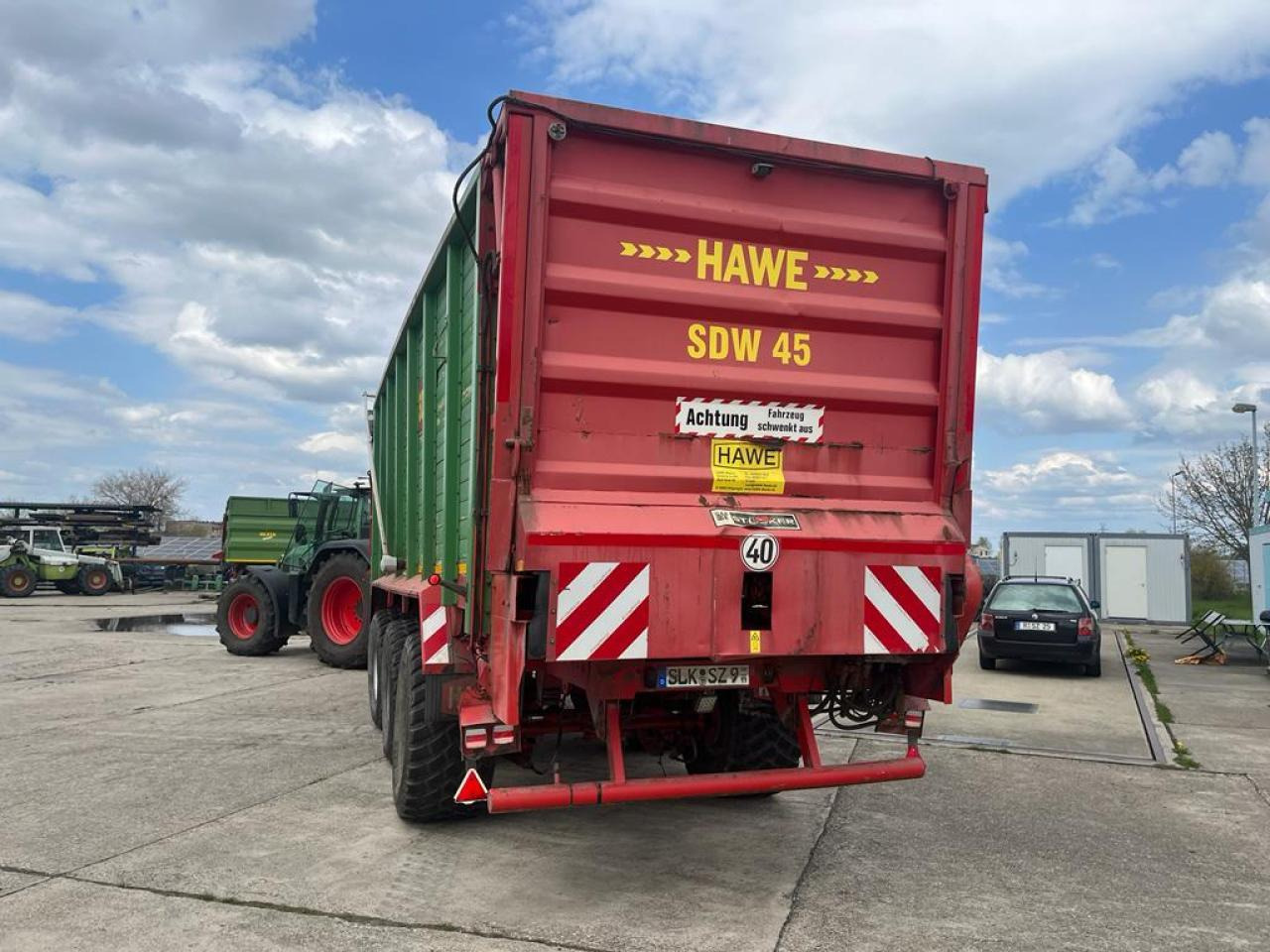 HAWE Tridem SDW 45T, Silagewagen - Farm tipping trailer/ Dumper: picture 5 HAWE Tridem SDW 45T, Silagewagen - Farm tipping trailer/ Dumper: picture 5