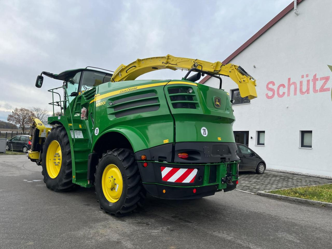John Deere 8300i, 910 Bh, Harvestlap, Pickup, Kemper, Top, - Forage harvester: picture 3 John Deere 8300i, 910 Bh, Harvestlap, Pickup, Kemper, Top, - Forage harvester: picture 3