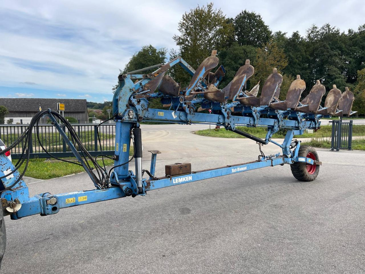 Plow Lemken Vari Diamant 9X 6/7L100, 7 - Schar Pflug: picture 6