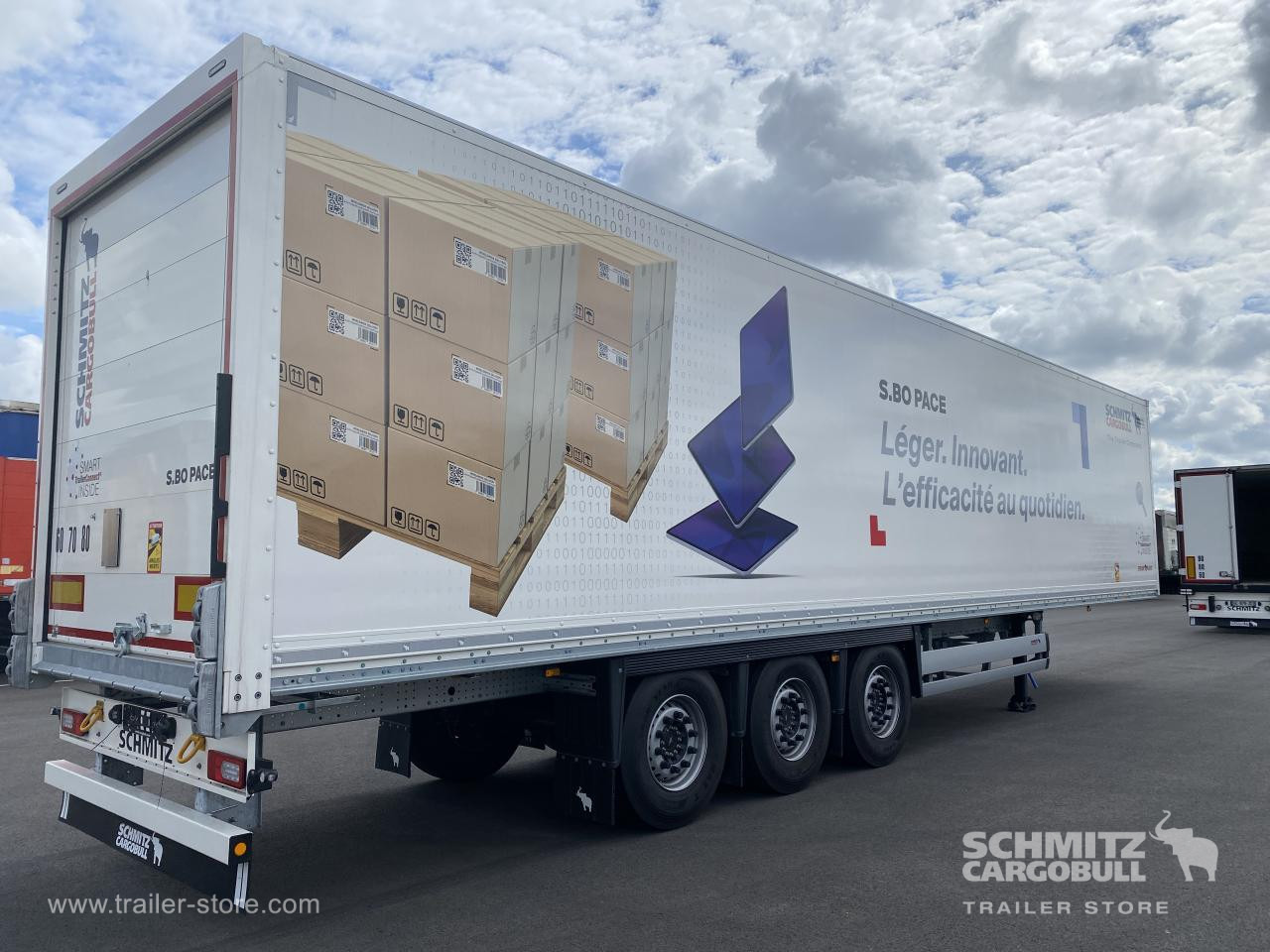 SCHMITZ Dryfreight - Closed box semi-trailer: picture 5 SCHMITZ Dryfreight - Closed box semi-trailer: picture 5