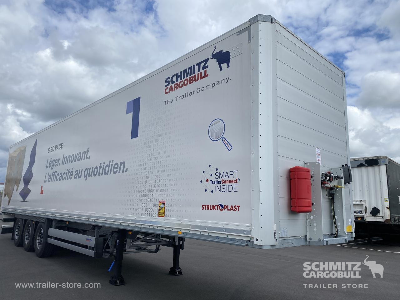 SCHMITZ Dryfreight - Closed box semi-trailer: picture 1 SCHMITZ Dryfreight - Closed box semi-trailer: picture 1