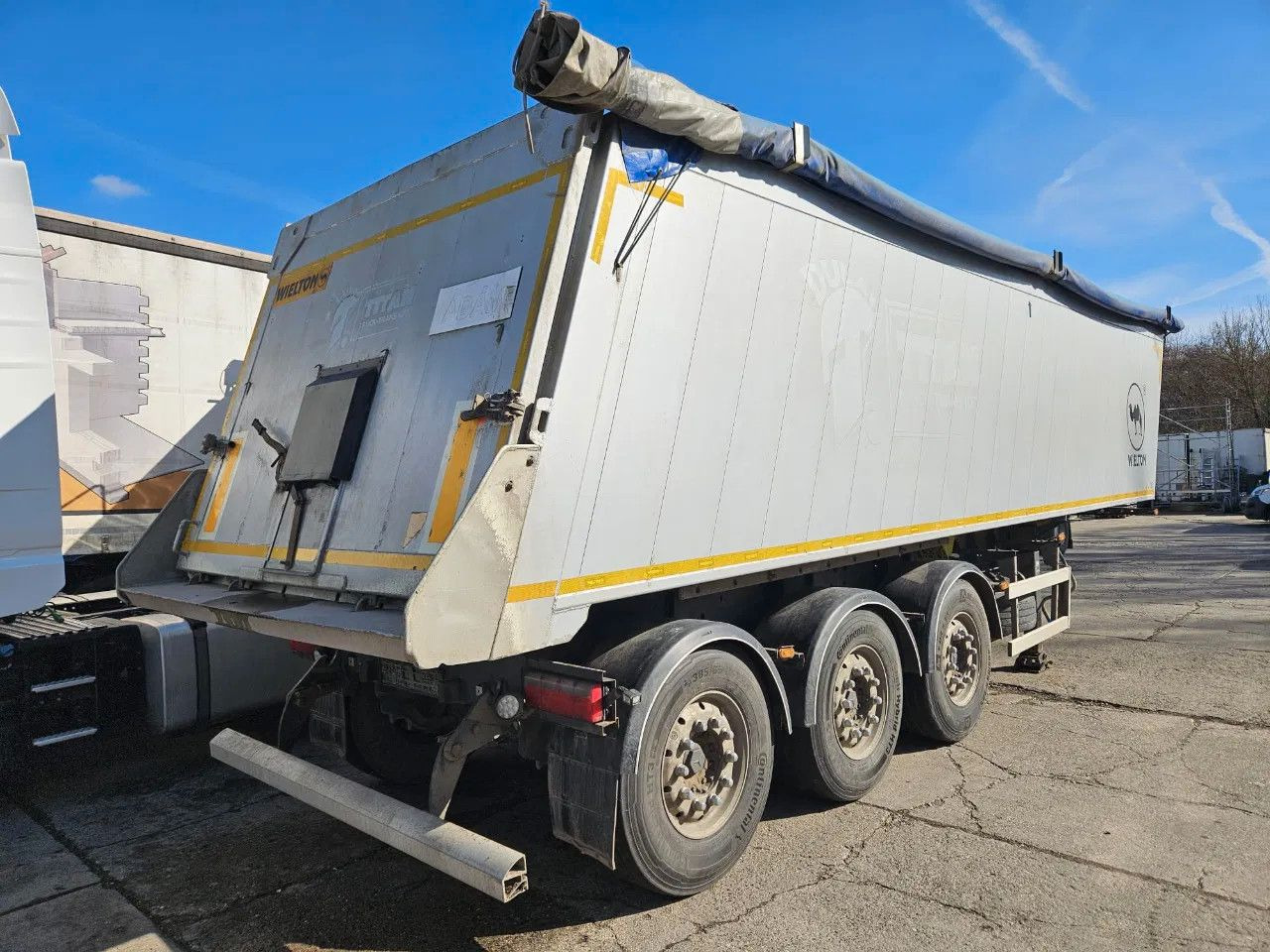Wielton NW-3 38m3 Lifting Axle, Alloy w. - Tipper semi-trailer: picture 3 Wielton NW-3 38m3 Lifting Axle, Alloy w. - Tipper semi-trailer: picture 3