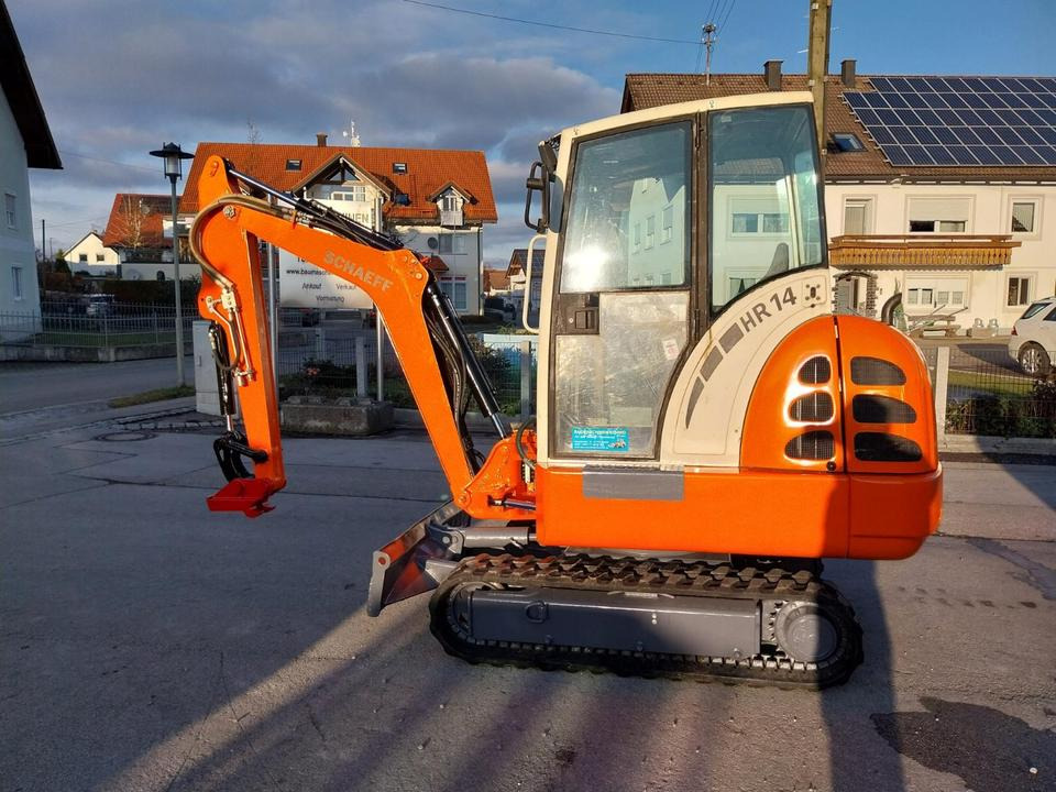 Minibagger Schaeff HR 14 Terex Yanmar Kettenbagger Bagger - Mini excavator: picture 3 Minibagger Schaeff HR 14 Terex Yanmar Kettenbagger Bagger - Mini excavator: picture 3