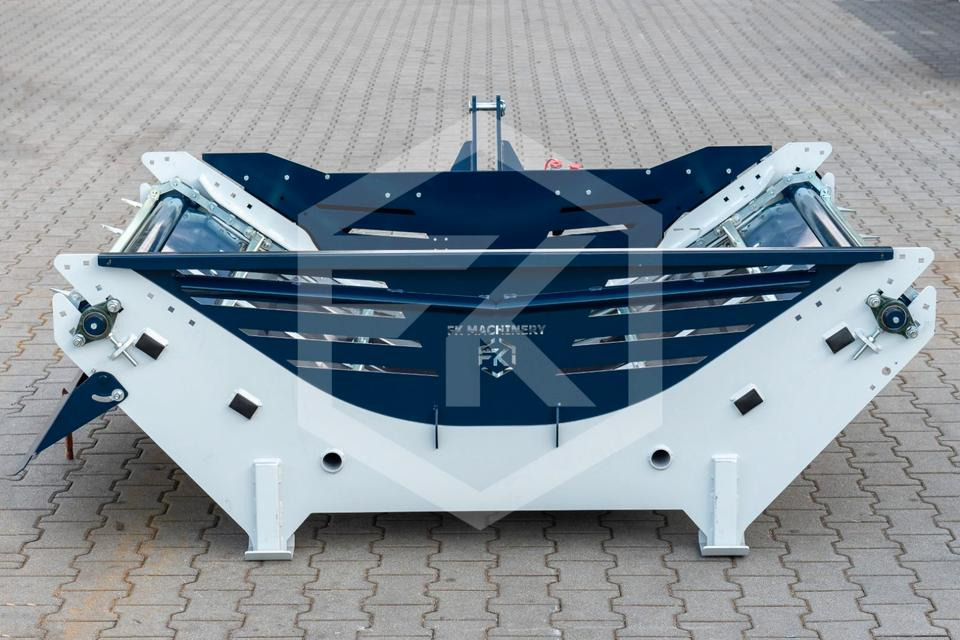 Rundballenabroller Einstreugerät Ballenabwickler Euro Rundballen - Straw shredder: picture 2 Rundballenabroller Einstreugerät Ballenabwickler Euro Rundballen - Straw shredder: picture 2