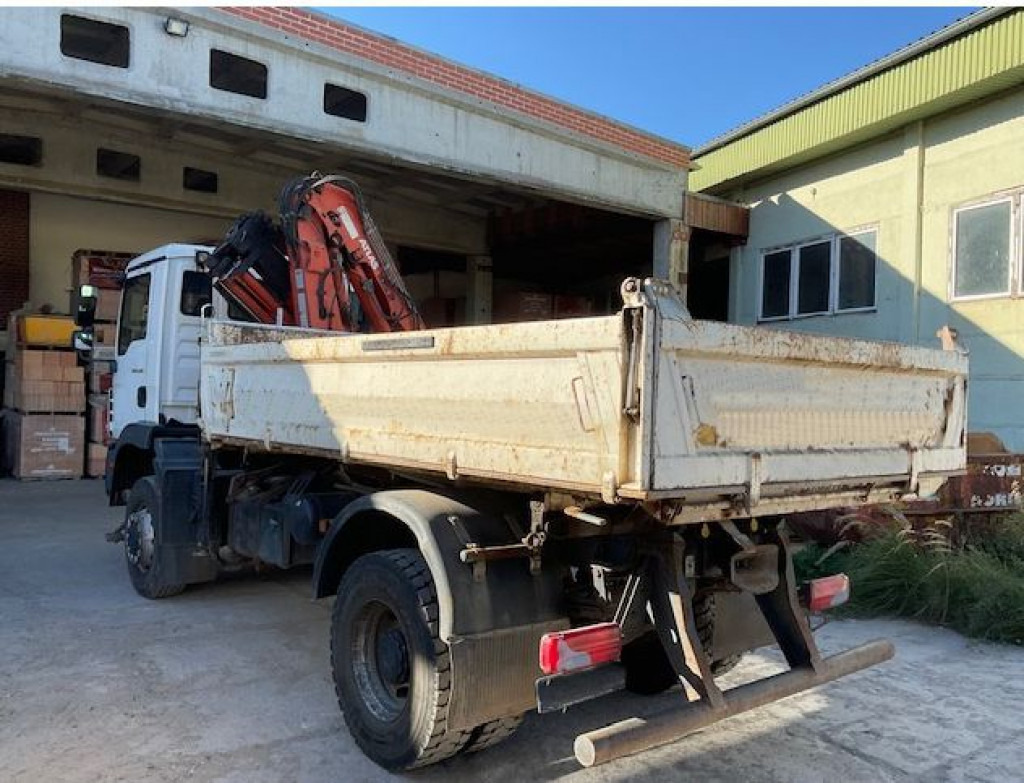 MAN TG-M 18.290 4x4 BB 2-Achs Allradkipper Kran Atlas 105+Funk - Tipper, Crane truck: picture 3 MAN TG-M 18.290 4x4 BB 2-Achs Allradkipper Kran Atlas 105+Funk - Tipper, Crane truck: picture 3