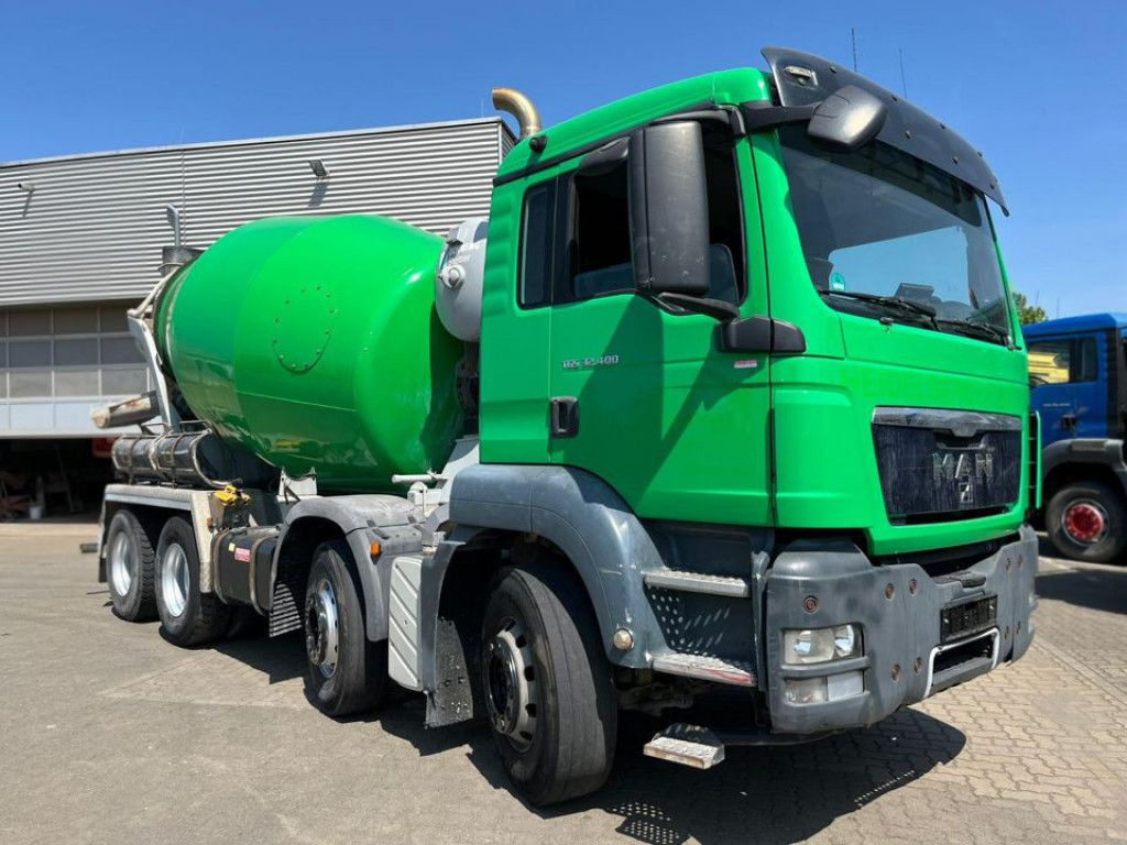 MAN TG-S 32.400 8x4 BB Betonmischer Stetter 9m³ deut - Concrete mixer truck: picture 2 MAN TG-S 32.400 8x4 BB Betonmischer Stetter 9m³ deut - Concrete mixer truck: picture 2