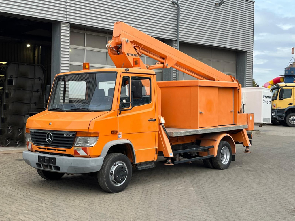 MERCEDES-BENZ Vario 612 D Hubarbeitsbühne Arbeitshöhe 18m - Truck with aerial platform: picture 1 MERCEDES-BENZ Vario 612 D Hubarbeitsbühne Arbeitshöhe 18m - Truck with aerial platform: picture 1
