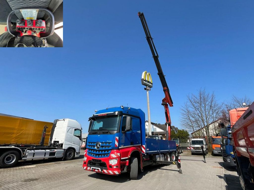 Mercedes-Benz Arocs 2545 6x4 HAD Pritsche Heckkran PK 41002 - Dropside/ Flatbed truck, Crane truck: picture 3 Mercedes-Benz Arocs 2545 6x4 HAD Pritsche Heckkran PK 41002 - Dropside/ Flatbed truck, Crane truck: picture 3