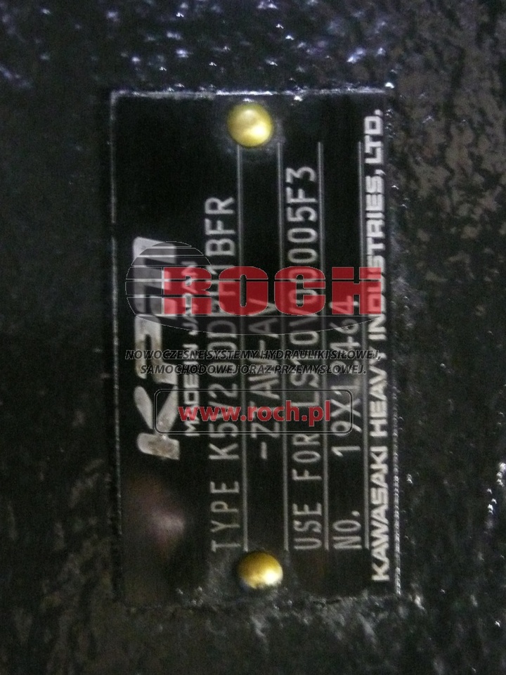 KAWASAKI K5V200DPH1BFR-ZTAW-AV 19X12464 LS10V00005F3 + 15LS7D2-MZ F940002-3S 2902440-2311D - Hydraulic pump: picture 2 KAWASAKI K5V200DPH1BFR-ZTAW-AV 19X12464 LS10V00005F3 + 15LS7D2-MZ F940002-3S 2902440-2311D - Hydraulic pump: picture 2