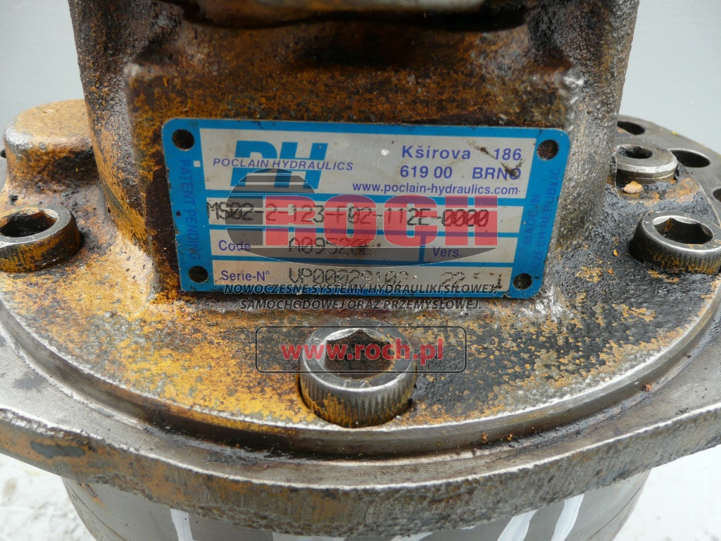 POCLAIN MS02-2-123-F02-112E-0000 A09526E - Hydraulic motor: picture 1 POCLAIN MS02-2-123-F02-112E-0000 A09526E - Hydraulic motor: picture 1