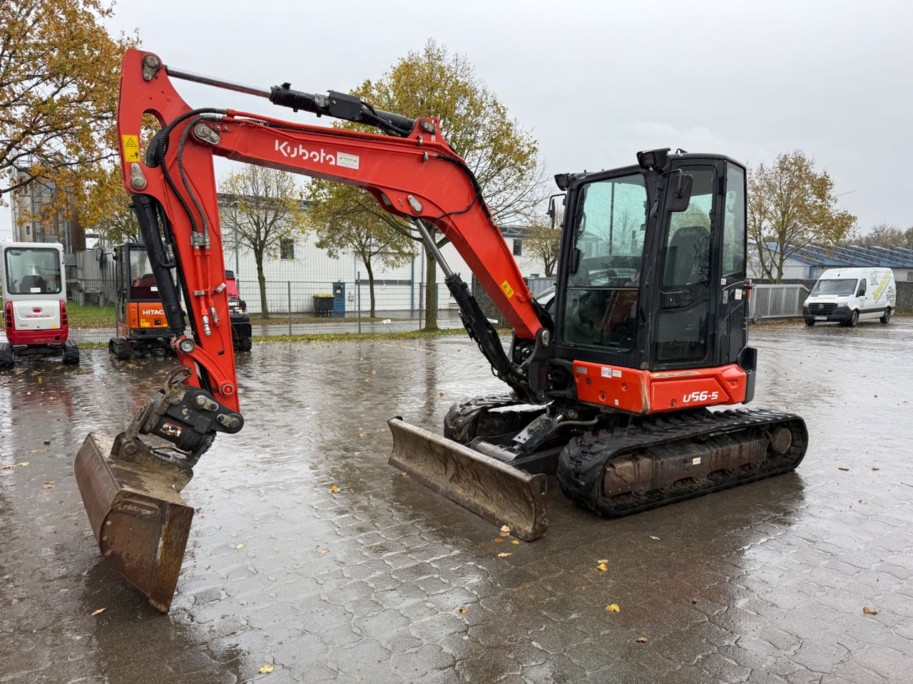 Kubota U56-5, Bj 20, 2540 BH, Tilt HS03, TL - Mini excavator: picture 1 Kubota U56-5, Bj 20, 2540 BH, Tilt HS03, TL - Mini excavator: picture 1
