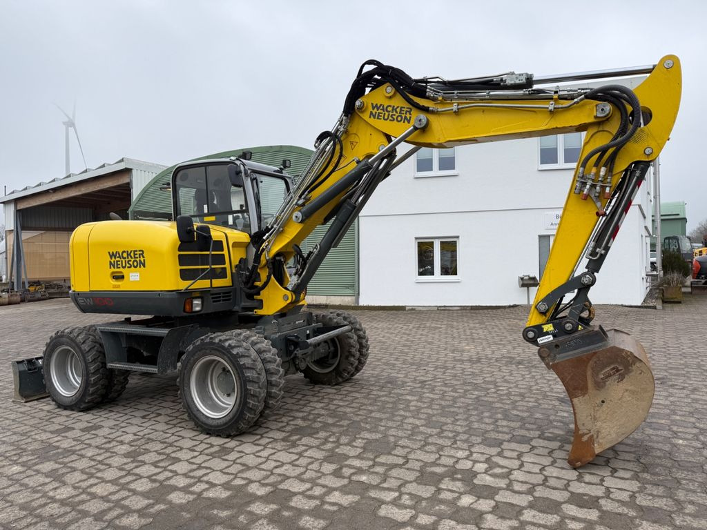 Wacker EW 100, Bj 20, 2050 BH, VA, HS08, TL - Wheel excavator: picture 3 Wacker EW 100, Bj 20, 2050 BH, VA, HS08, TL - Wheel excavator: picture 3