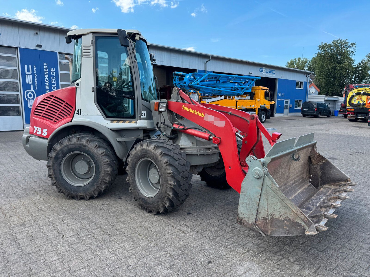 Atlas Radlader AR 75 S Neues Motor mit ca. 60 Stunden - Wheel loader: picture 1 Atlas Radlader AR 75 S Neues Motor mit ca. 60 Stunden - Wheel loader: picture 1