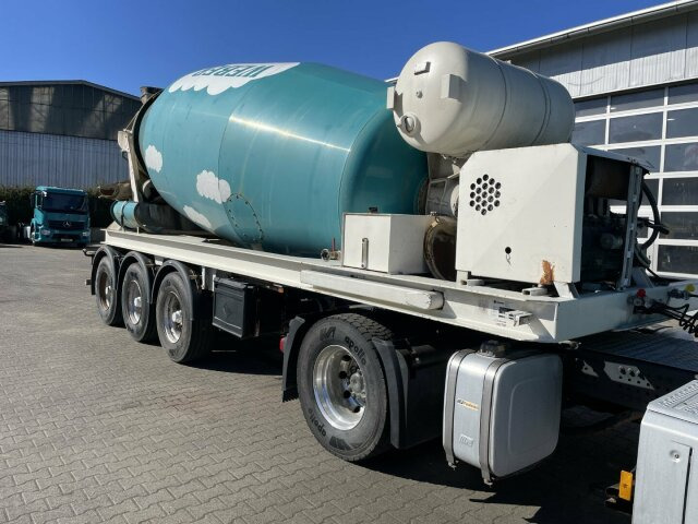 Betonmischer-Auflieger Intermix 12 m³ mit Motor - Concrete mixer semi-trailer: picture 1 Betonmischer-Auflieger Intermix 12 m³ mit Motor - Concrete mixer semi-trailer: picture 1