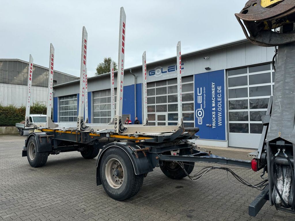 MHS Holzanhänger 2 Achse 18.000 Kg - Log trailer: picture 1 MHS Holzanhänger 2 Achse 18.000 Kg - Log trailer: picture 1