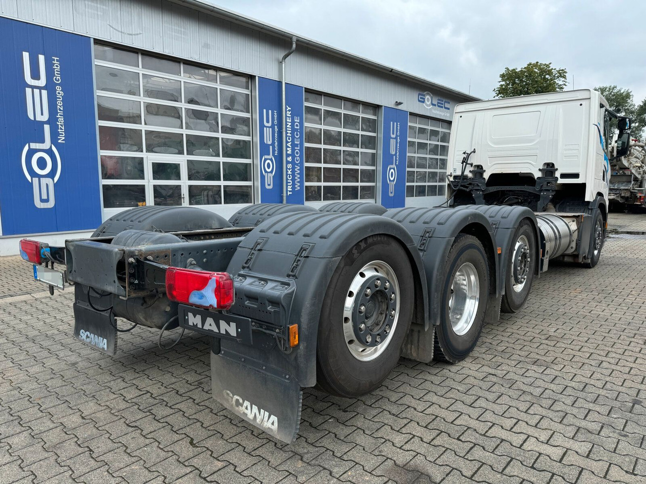 Scania G 410 B8x2*6 NB LNG Fahrgestell Nebenantrieb - Tanker truck, Crane truck: picture 5 Scania G 410 B8x2*6 NB LNG Fahrgestell Nebenantrieb - Tanker truck, Crane truck: picture 5