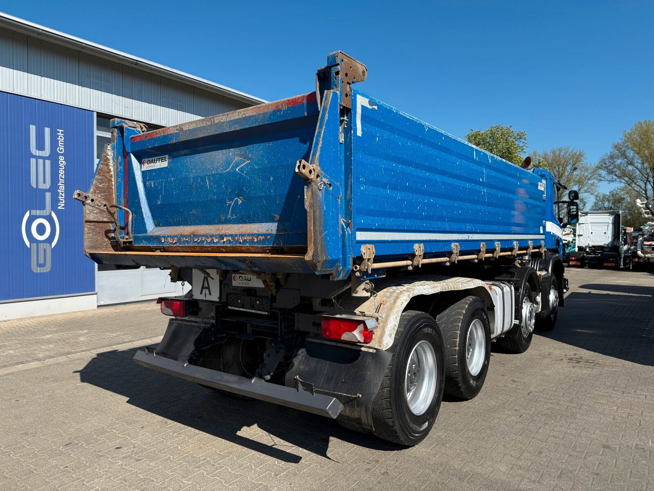 Scania P 410 8x4 Dreiseitenkipper DAUTEL - Tipper: picture 5 Scania P 410 8x4 Dreiseitenkipper DAUTEL - Tipper: picture 5