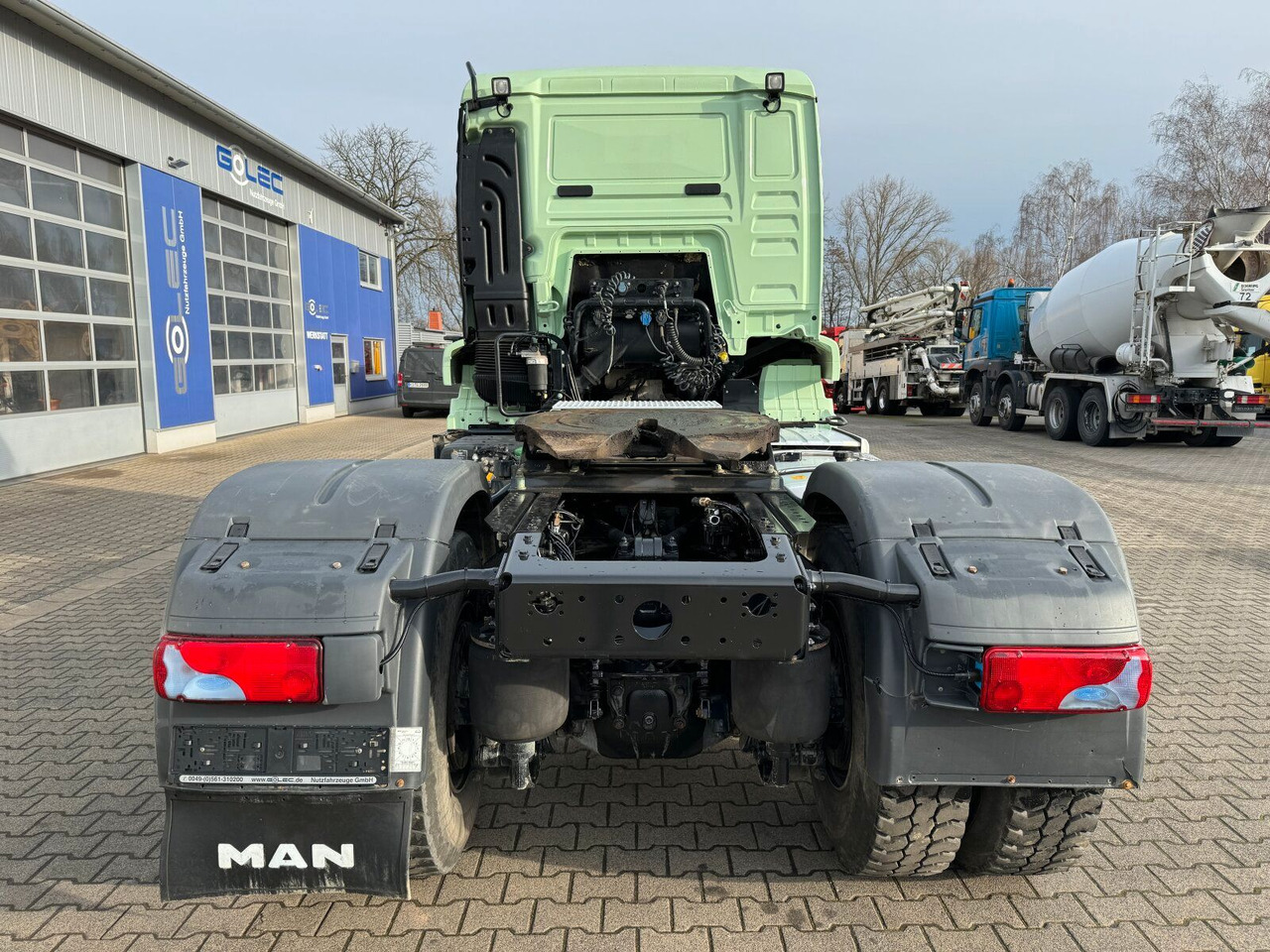 MAN TGS 18.510 4x4 SZM - Kipphyd. Blatt Luft - Tractor truck: picture 5 MAN TGS 18.510 4x4 SZM - Kipphyd. Blatt Luft - Tractor truck: picture 5