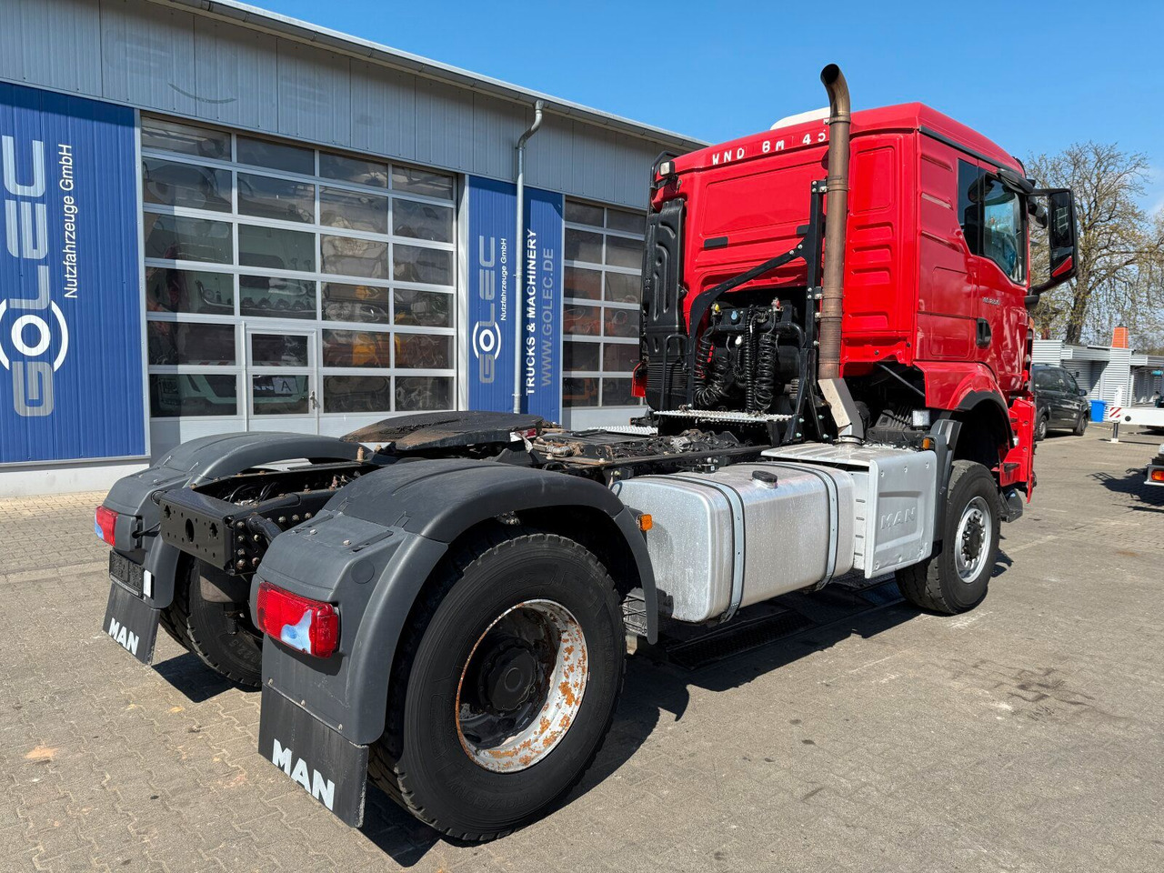 MAN TGS 18.510 4x4 SZM - Kipphyd. Blatt Luft Pritard - Tractor truck: picture 3 MAN TGS 18.510 4x4 SZM - Kipphyd. Blatt Luft Pritard - Tractor truck: picture 3